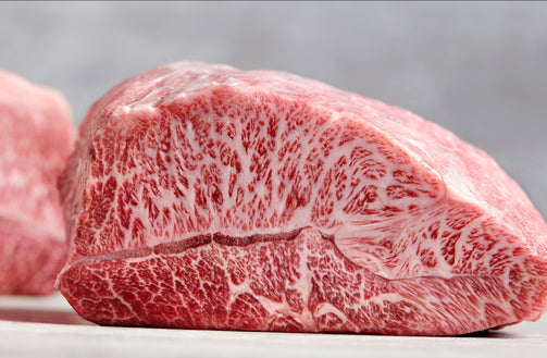 One of our absolute favourite rare part! Full-bodied insane umami flavours! Fantastic texture! Misuji or Oyster Blade, of such quality is not just unheard of in the retail market, but is also extremely difficult to find even in top restaurants here, if any at all. There won't be much to go around so grab yours before it's all gone! Very highly sought after rare part used mainly for yakiniku, in approx. thickness of 3mm/4mm